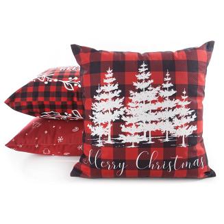 Poszewka dekoracyjna świąteczna 45x45 Eurofirany czerwony