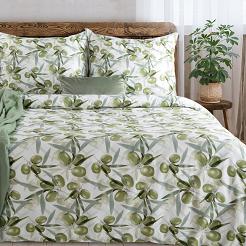 Pościel satynowa SPRING 220x200 Eurofirany biały
