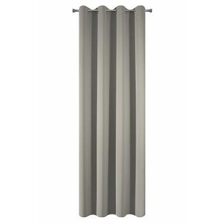 Zasłona gotowa na przelotkach PARISA 140x250 Design91 ciemnobeżowy