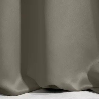 Zasłona gotowa na przelotkach PARISA 140x250 Design91 ciemnobeżowy