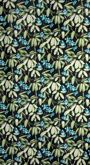 Zasłona gotowa na przelotkach LONI 140x250 Eurofirany czarny