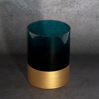 Świecznik dekoracyjny LILI6 Eurofirany turkusowy