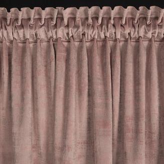 Zasłona gotowa na taśmie AIR 140x270 Eurofirany pudrowy