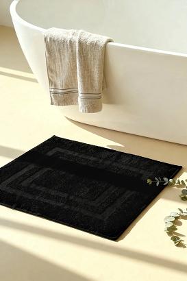 Dywanik łazienkowy bawełniany Ravo 50x70 czarny
