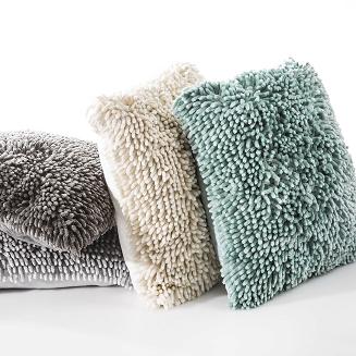 Poszewka dekoracyjna SHAGGY 40x40 Eurofirany kremowy