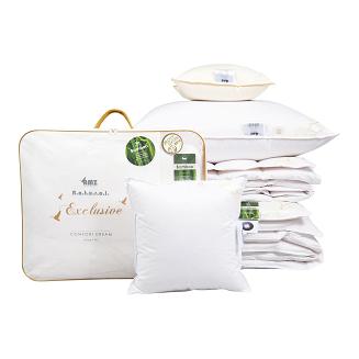 Kołdra puchowa CAŁOROCZNA 200x220 DREAM kremowa