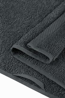 Ręcznik frotte Bari 70x140 gładki grafitowy