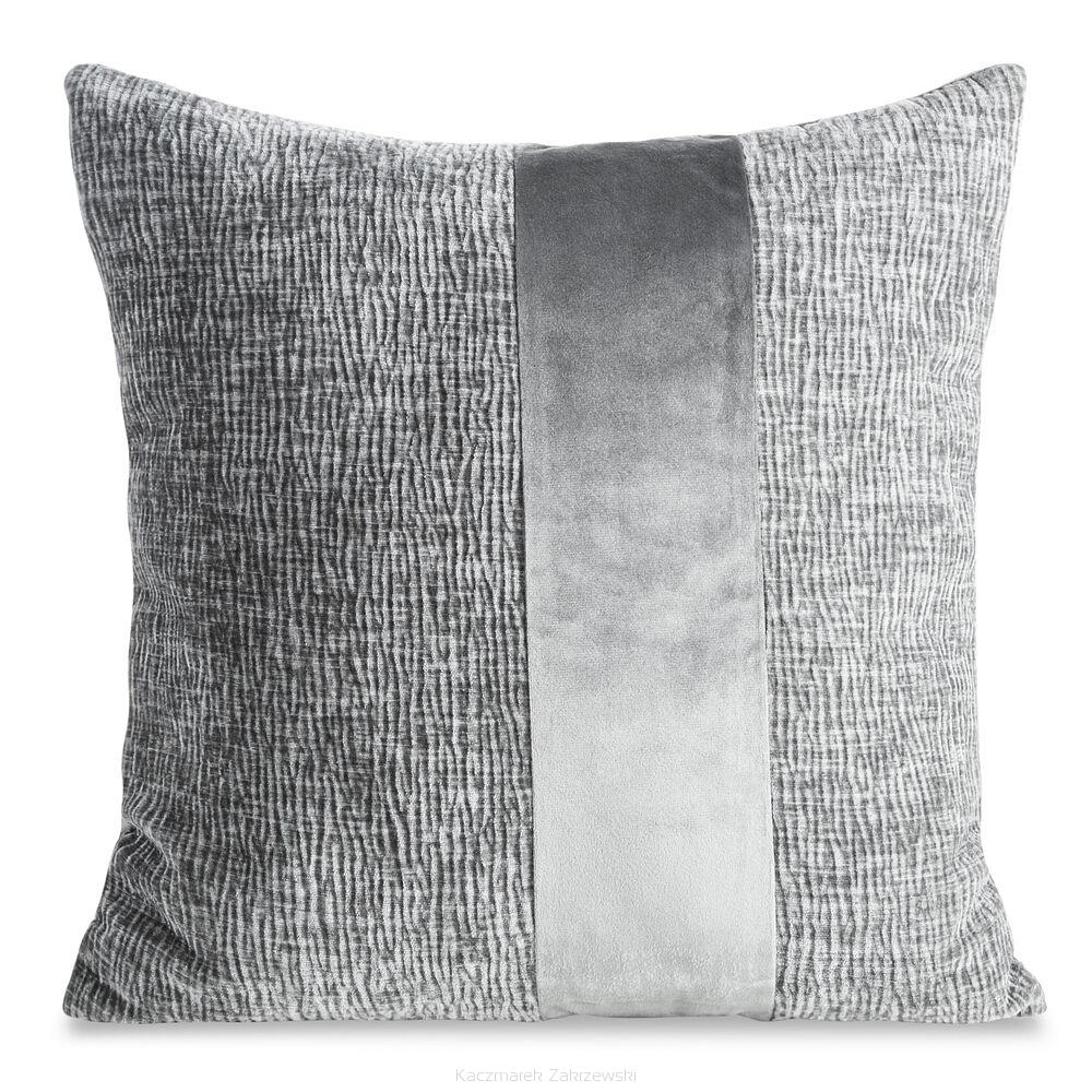 Poszewka dekoracyjna CARLA 45x45 Eurofirany stalowy