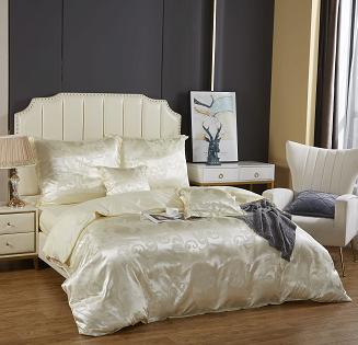 Ekskluzywna Pościel Atłasowa Z Haftem 160x200 AT008