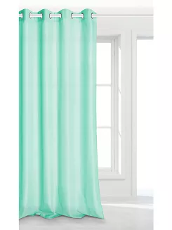 miętowa zasłona gotowa 140x250 viva