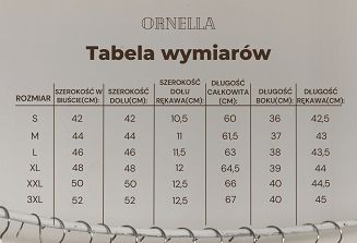 Bluzka damska z ażurową aplikacją Ornella Eldar czarna