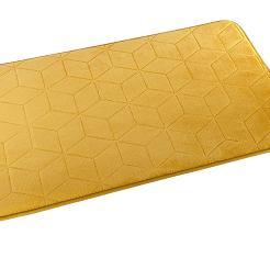 Dywanik łazienkowy SUMBA 45x75 Euromat miodowy