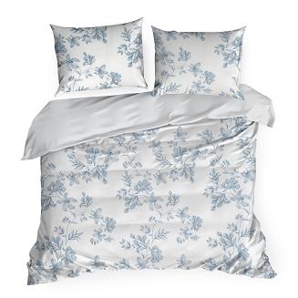 Pościel satynowa SPRING 160x200 Eurofirany biały