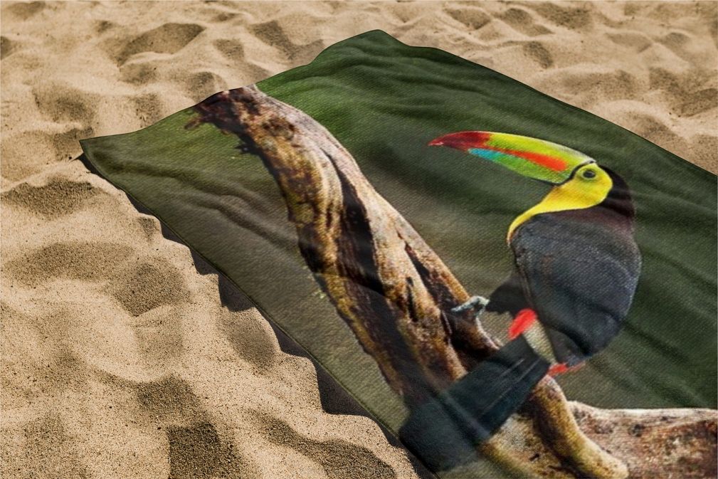Ręcznik plażowy 70x140 tukan
