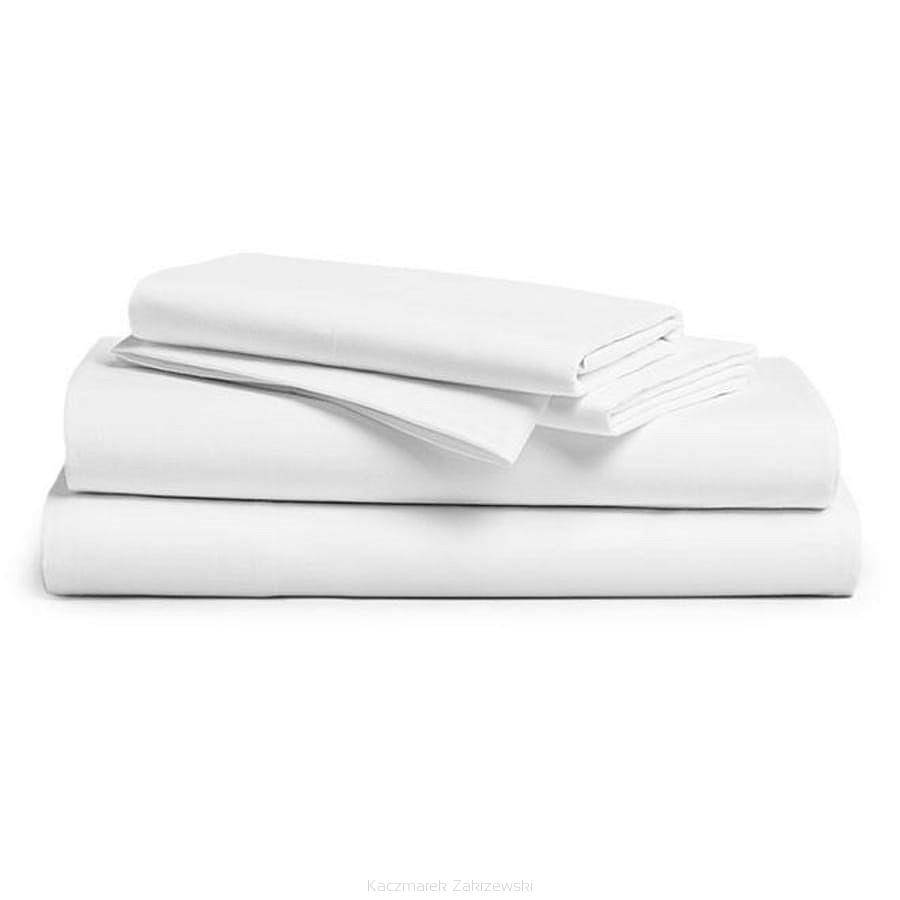 Prześcieradło hotelowe medical premium 160x220 białe