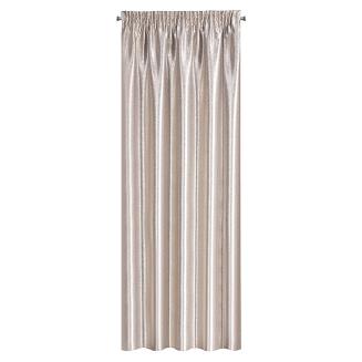 Zasłona gotowa na taśmie EBRU 135x270 Eurofirany beżowa + złota