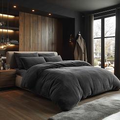 Pościel frotte 160x200 Darymex antracytowa