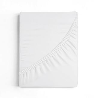 Prześcieradło satynowe z gumką JERS4 160x200x30 Eurofirany biały