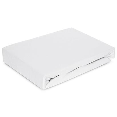 Prześcieradło jersey z gumką PREMIUM 160x200 Eurofirany białe