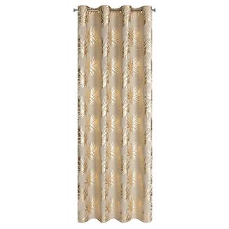 Zasłona gotowa na przelotkach RENI 140x250 Eurofirany beżowy