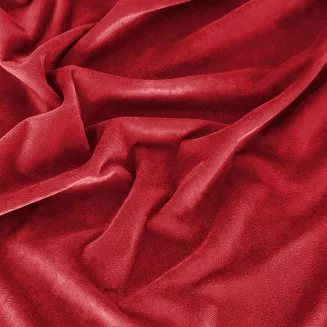 Bieżnik dekoracyjny SOFT 60x120 welurowy czerwony