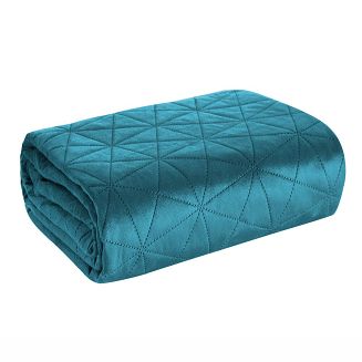 Narzuta dekoracyjna LUIZ 170x210 ciemnoturkusowy