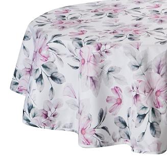 Obrus dekoracyjny GARDEN 150x150 Eurofirany biały