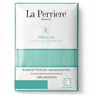 Komplet pościeli hotelowej adamaszek La Perriere 220x200 miętowa