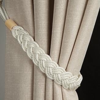 Sznur dekoracyjny do zasłon KAYLA naturalny