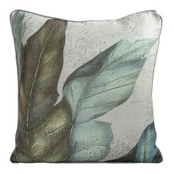 Poszewka dekoracyjna LEN 45x45 Eurofirany zielony