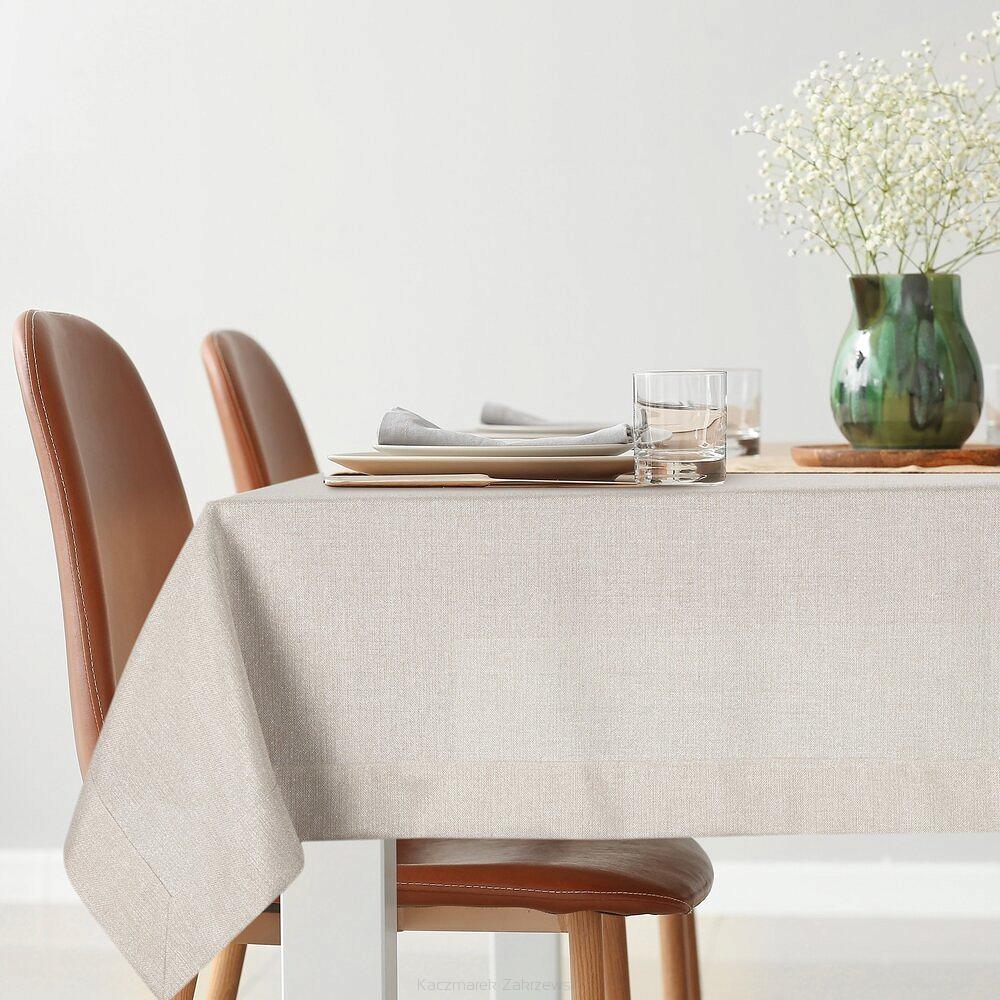 Obrus dekoracyjny LANA 140x260 Eurofirany beżowy