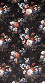 Zasłona gotowa na taśmie KAREN 140x270 Eurofirany czarny/różowy