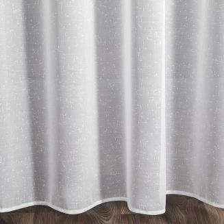 Firana gotowa na taśmie ANGELA 400x145 Eurofirany biały