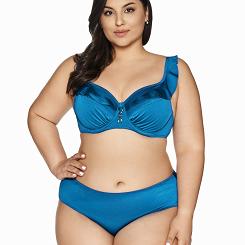 Strój kąpielowy góra biustonosz soft SK 213 miękki azure turkusowy