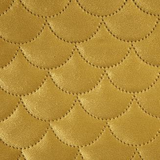 Narzuta dekoracyjna ARIEL 220x240 Eurofirany musztardowa