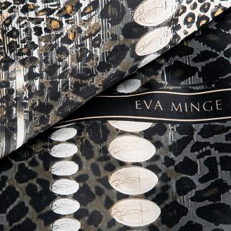 Pościel satynowa EVA 160x200 Eva Minge Eurofirany czarny