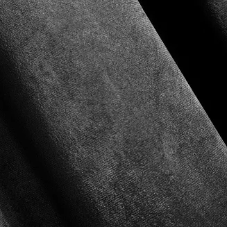 Zasłona gotowa na przelotkach ROSA 140x250 Design91 czarny