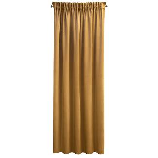 Zasłona gotowa na taśmie SIBEL 140x270 Eurofirany miodowa