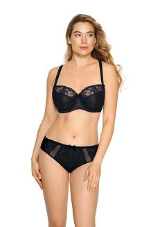 Biustonosz GAIA Soft Barbara 1011 miękki czarno granatowy