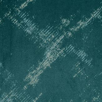 Zasłona gotowa na taśmie ADRIA 140x270 Eurofirany ciemnoturkusowy/szampański