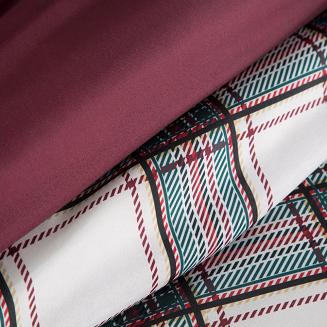 Komplet pościeli świąteczny POS 140x200 Eurofirany biały