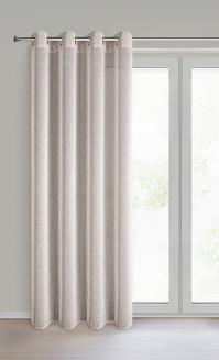 Zasłona gotowa na przelotkach ANGELICA 140x250 Eurofirany różowy