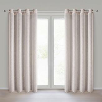 Zasłona gotowa na przelotkach ANGELICA 140x250 Eurofirany różowy