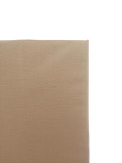 Prześcieradło bawełniane bez gumki 160x200 rubin ciemnobeżowe