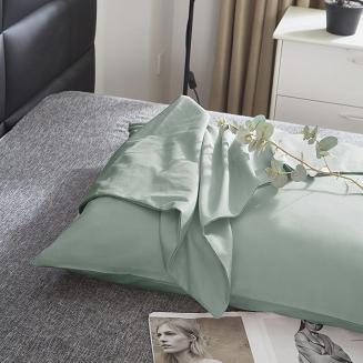 Poszewka satyna bawełniana SIN 50x70 szałwiowa