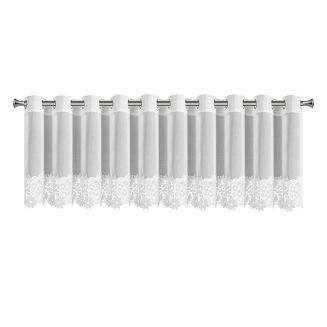 Firana gotowa na przelotkach ARTEMIDA 400x80 Eurofirany biały