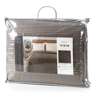 Narzuta dekoracyjna TARA 220x240 brązowy