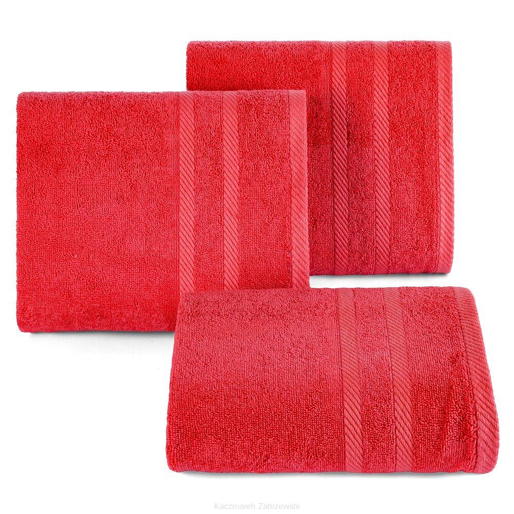 Ręcznik bawełniany MILO 100x150 Eurofirany czerwony