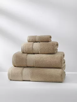 Ręcznik bawełniany Leo 100x150 mocca