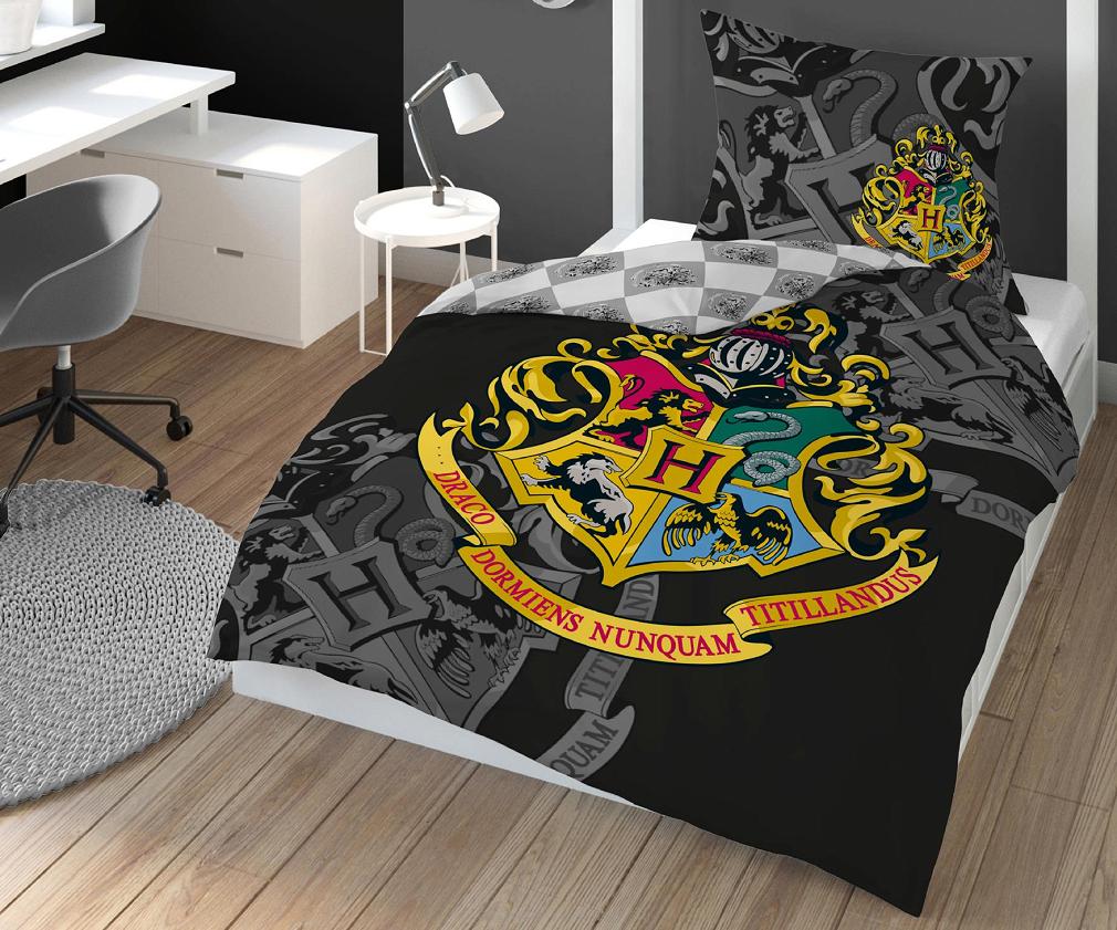 Pościel dla dzieci 140x200 młodzieżowa wzór Harry Potter 03